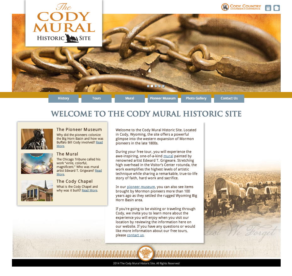 Project: Cody Mural Website